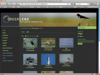 Screenshot Greenlens Naturfotografie