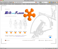 Screenshot Designbüro WeltundRaum